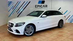 Branco Usado 2020 Mercedes C300 AMG line Carrinha | € 29.900 (Preço justo)