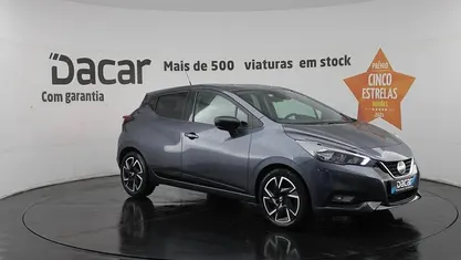 Cinzento Usado 2022 Nissan Micra Acenta Citadino | € 15.899 (Preço justo)