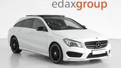 Branco Usado 2015 Mercedes CLA220 Shooting Brake AMG line Carrinha | € 23.990