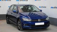 Azul Usado 2021 VW Polo Comfortline | € 14.250 (Bom preço)