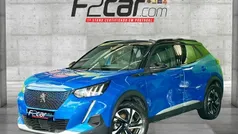 Azul Usado 2022 Peugeot e-2008 GT SUV | € 22.500 (Preço justo)