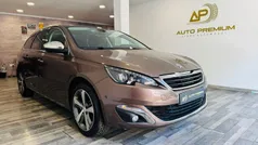 Castanho Usado 2015 Peugeot 308 Allure Carrinha | € 10.950 (Preço justo)