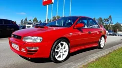 Vermelho Usado 1998 Subaru Impreza GT Sedan | € 25.000