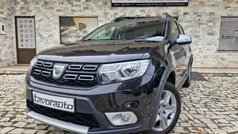 Preto Usado 2017 Dacia Sandero Stepway Citadino | € 12.750 (Preço justo)