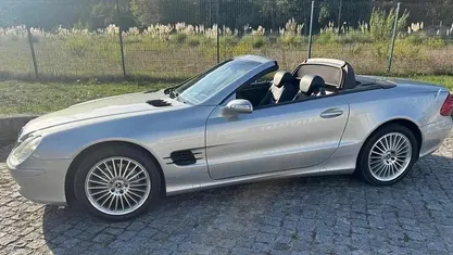 Usado Mercedes SL350 245 HP (180 kW) 2005 Cinzento