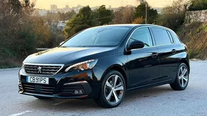 Preto Usado 2021 Peugeot 308 | € 13.950 (Bom preço)