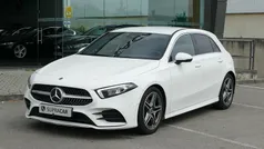 Branco Usado 2019 Mercedes A180 AMG line | € 22.990 (Preço justo)