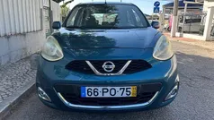 Azul Usado 2015 Nissan Micra Citadino | € 8.250 (Preço justo)