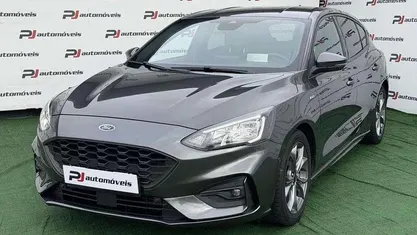 Usado Ford Focus ST-Line 125 HP (91 kW) 2020 Cinzento Citadino