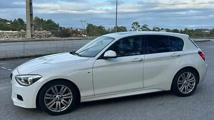 Branco Usado 2014 BMW 118 Citadino | € 15.000 (Preço justo)