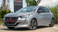 Cinzento Usado 2023 Peugeot 208 Active Citadino | € 20.350 (Preço justo)