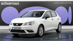 Branco Usado 2016 Seat Ibiza Reference Citadino | € 9.990 (Bom preço)