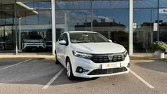 Branco Usado 2021 Dacia Sandero Citadino | € 15.250 (Preço justo)