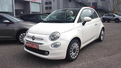 Branco Usado 2020 Fiat 500C Cabrios | € 11.900 (Preço justo)