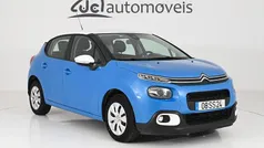 Azul Usado 2017 Citroën C3 Feel Citadino | € 12.900 (Preço justo)