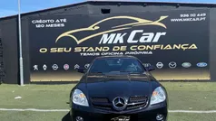 Preto Usado 2008 Mercedes SLK200 Cabrios | € 16.980 (Bom preço)