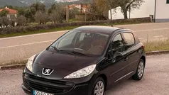 Preto Usado 2007 Peugeot 207 Citadino | € 4.300 (Preço justo)