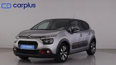 Cinzento Usado 2021 Citroën C3 PureTech Citadino | € 14.000 (Preço justo)