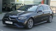 Cinza Usado 2022 Mercedes C300 AMG line Carrinha | € 39.990 (Preço justo)