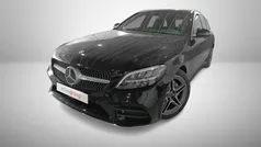 Preto Usado 2019 Mercedes C220 AMG line Carrinha | € 29.490 (Bom preço)