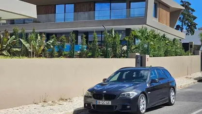 Usado BMW 520 Sport Line 230 HP (169 kW) 2011 Cinzento Carrinha