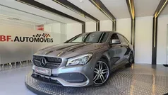 Cinzento Usado 2018 Mercedes CLA200 Shooting Brake AMG line Carrinha | € 27.500 (Preço justo)