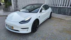 Branco Usado 2019 Tesla Model 3 Performance Sedan | € 25.900 (Preço justo)