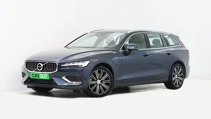 Azul Usado 2021 Volvo V60 Carrinha | € 30.900 (Preço justo)
