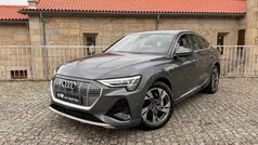 Cinza Usado 2021 Audi e-tron S-Line SUV | € 36.850 (Preço justo)