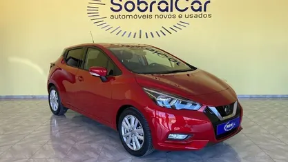 Usado Nissan Micra Acenta 100 HP (73 kW) 2020 Vermelho Citadino
