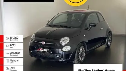 Preto Usado 2021 Fiat 500 | € 10.890 (Preço justo)