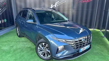 Usado Hyundai Tucson 150 HP (110 kW) 2021 Cinzento SUV