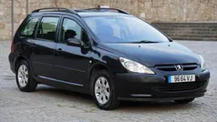 Preto Usado 2003 Peugeot 307 Carrinha | € 2.900 (Preço justo)