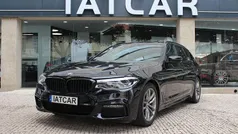 Preto Usado 2019 BMW 520 Carrinha | € 32.900 (Preço justo)