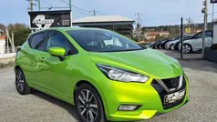 Verde Usado 2017 Nissan Micra S Citadino | € 11.900 (Preço justo)