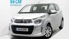 Cinza Usado 2021 Citroën C1 Feel Citadino | € 9.250 (Bom preço)