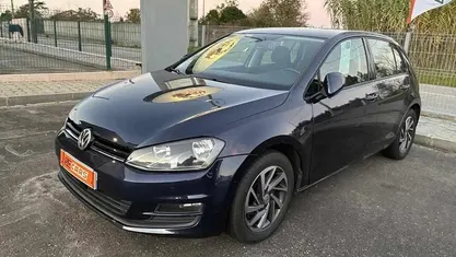 Azul Usado 2015 VW Golf VII | € 13.745 (Preço justo)