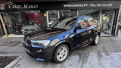 Azul Usado 2015 BMW X3 SUV | € 19.950 (Preço justo)