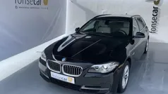Preto Usado 2015 BMW 520 Luxury Line Carrinha | € 18.990 (Preço justo)