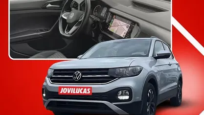 Usado VW T-Cross 95 HP (69 kW) 2021 Cinzento SUV