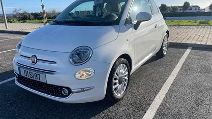 Branco Usado 2016 Fiat 500 Cabrios | € 9.250 (Preço justo)
