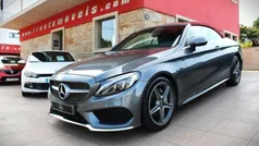 Cinza Usado 2017 Mercedes C180 AMG line Cabrios | € 32.990 (Preço justo)
