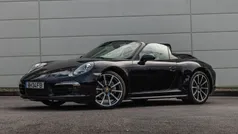 Preto Usado 2015 Porsche 911 Carrera 4 Cabriolet Black Edition Cabrios | € 99.990