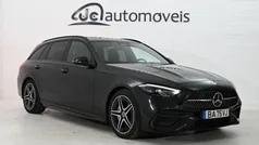 Cinza Usado 2023 Mercedes C300 AMG line Carrinha | € 49.900 (Preço justo)