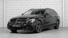 Preto Usado 2019 Mercedes C300 AMG line Carrinha | € 30.990 (Preço justo)