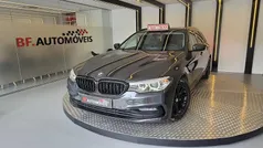 Cinzento Usado 2018 BMW 520 Sport Line Carrinha | € 23.900 (Preço justo)