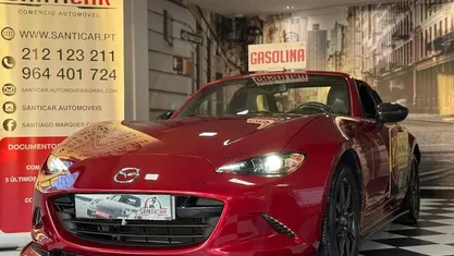 Vermelho Usado 2018 Mazda MX5 Evolve Cabrios | € 26.990 (Preço justo)