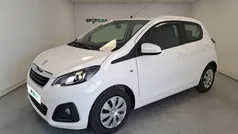 Branco Usado 2017 Peugeot 108 Active Citadino | € 8.990 (Preço justo)