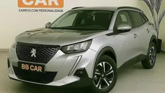 Cinza Usado 2021 Peugeot 2008 Allure SUV | € 17.900 (Preço justo)