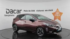 Vermelho Usado 2022 Nissan Micra Acenta Citadino | € 16.799 (Preço justo)